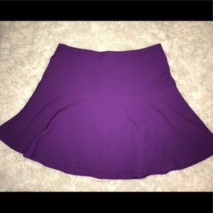 Purple skater skirt